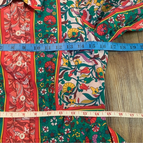 Boden Alexa Maxi Shirt Dress in Multi Enchanting Vine Buttoned Down Pockets NWT - Picture 16 of 17